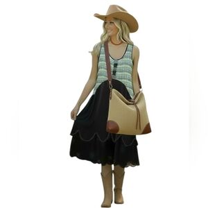 Crazy Fish Boho Dress Size Medium